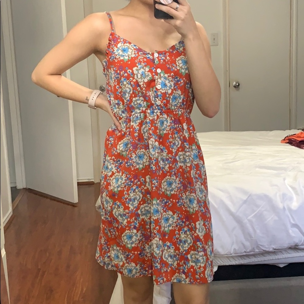 Floral print dress!